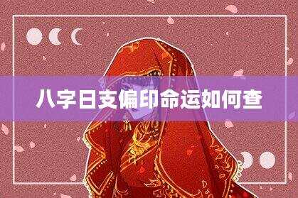 八字日支偏印命运如何查