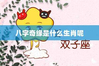 八字奇缘是什么生肖呢