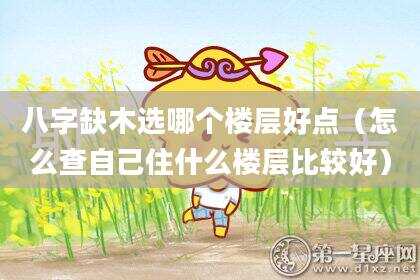 八字缺木选哪个楼层好点（怎么查自己住什么楼层比较好）