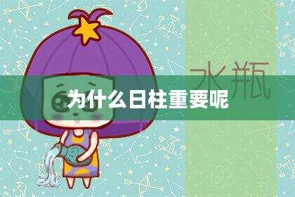 为什么日柱重要呢