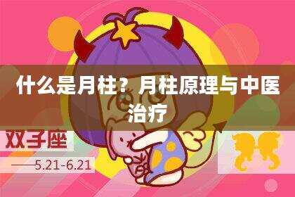 什么是月柱？月柱原理与中医治疗